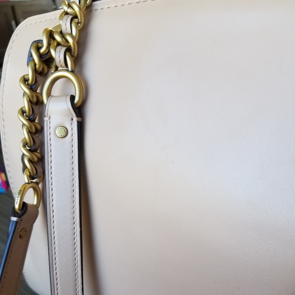 Big tan leather COACH Bag ❤SALE❤ - Picture 12 of 16